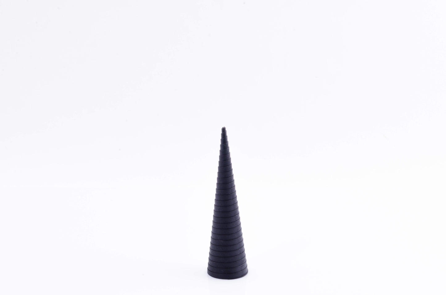 Cream Cone Conical | Ribbed